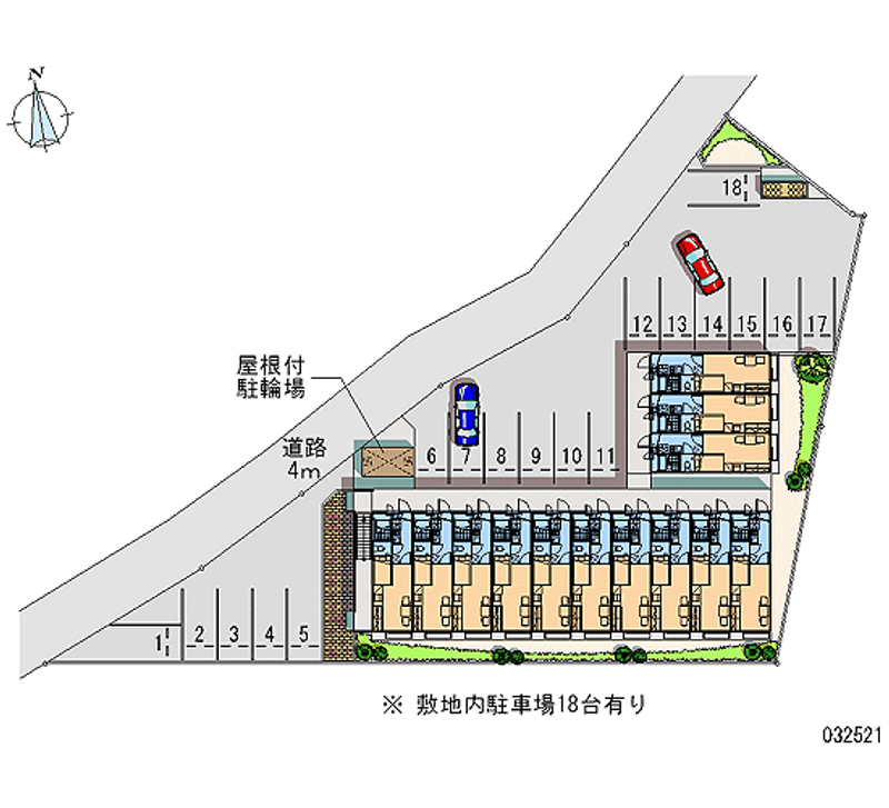 32521月租停车场