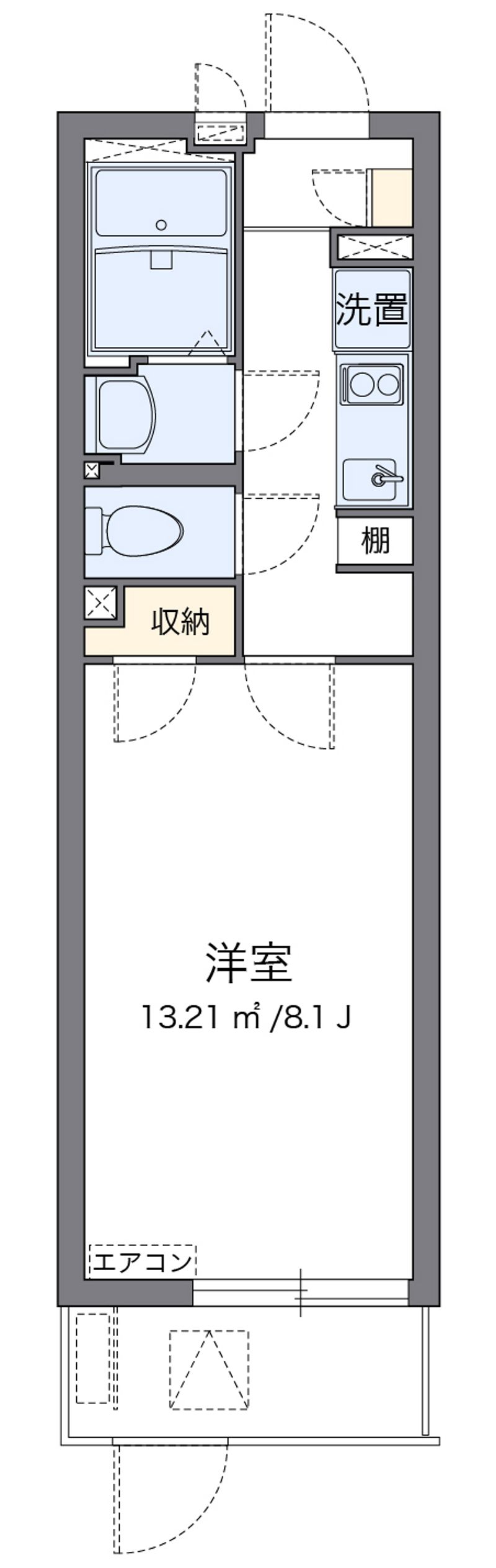 クレイノアーバン　大宮 間取図