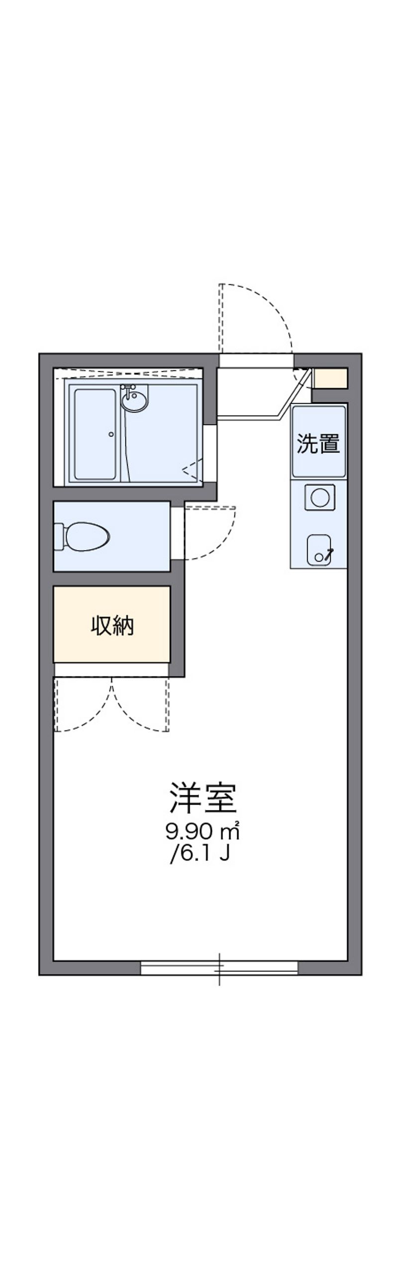 レオパレス大間 間取り