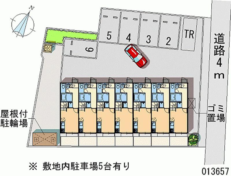 レオパレス臼倉 月極駐車場