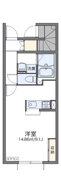 レオネクストＹＵＫＡ２ 間取り図