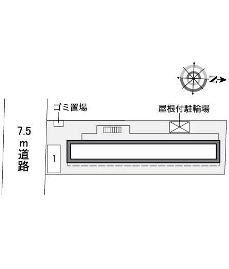レオパレスひだまり 配置図