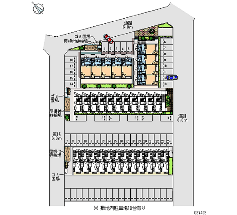 27402 bãi đậu xe hàng tháng