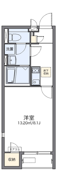 レオネクストカサグランデ 間取り図