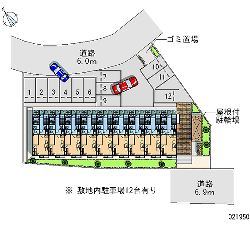 21950 Monthly parking lot