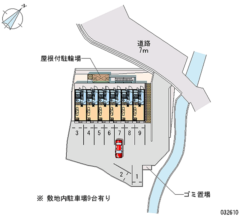 レオパレス横路Ⅱ 共用部分