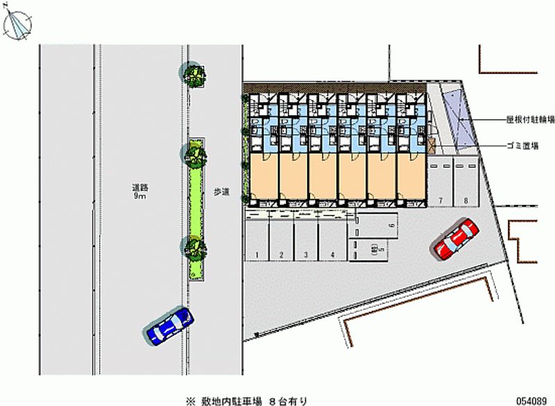 54089 Monthly parking lot