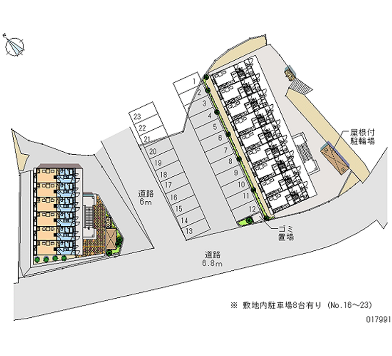 17991 Monthly parking lot