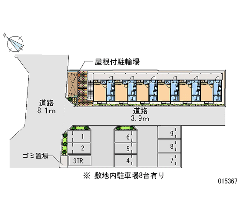 15367月租停车场