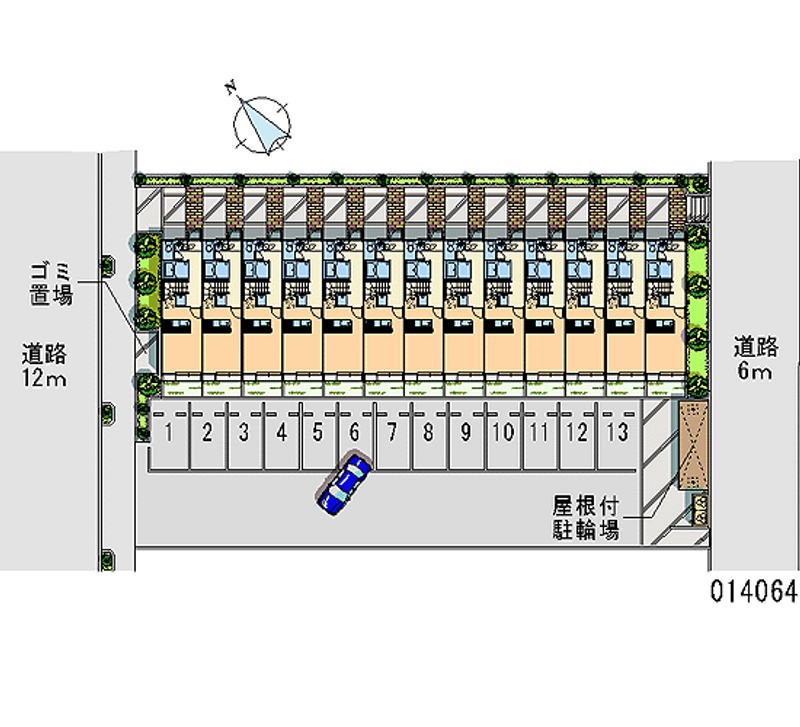 14064 Monthly parking lot