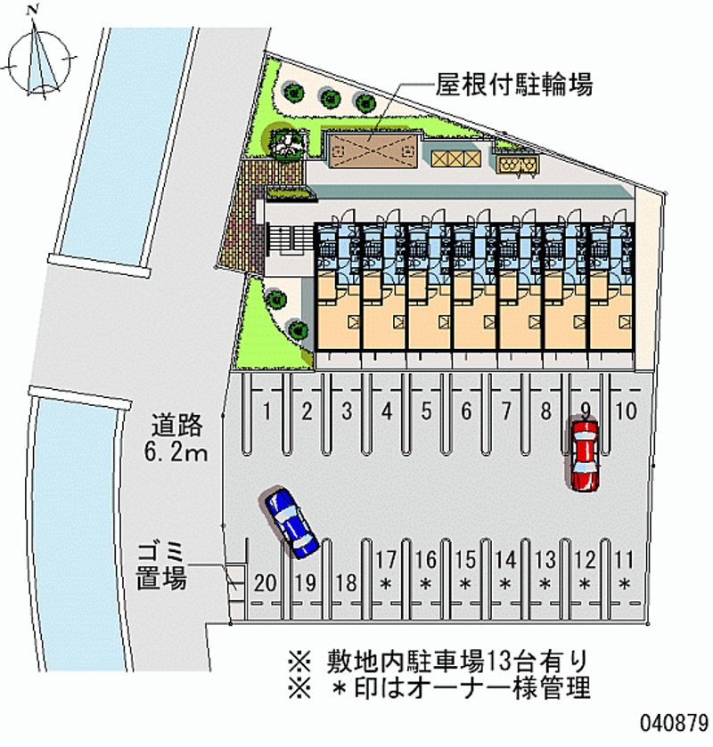 レオパレス小牧口ＯＧＡＷＡ 月極駐車場