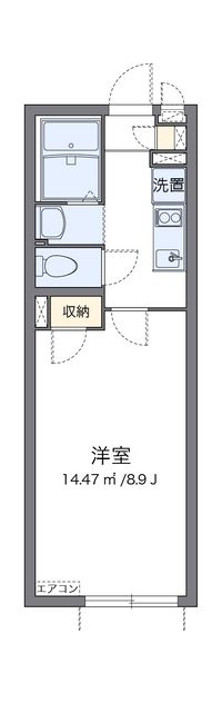 クレイノアビタシオンシグマ 間取り図