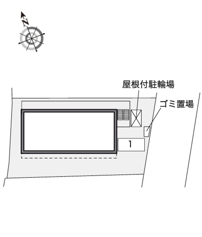レオパレス宮山 配置図