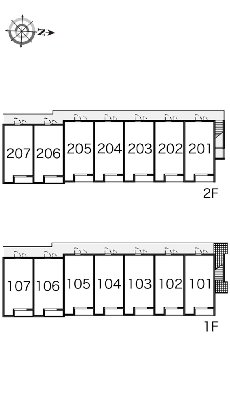 レオネクストグレートフル 間取配置図
