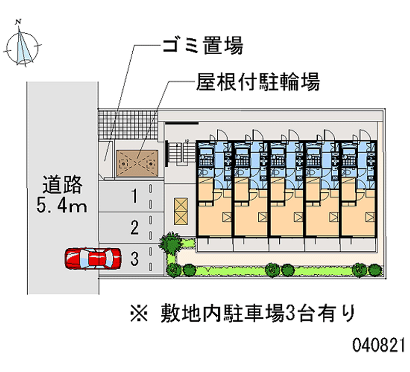 40821 Monthly parking lot