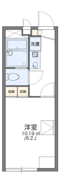 レオパレスマヤコート 間取り図