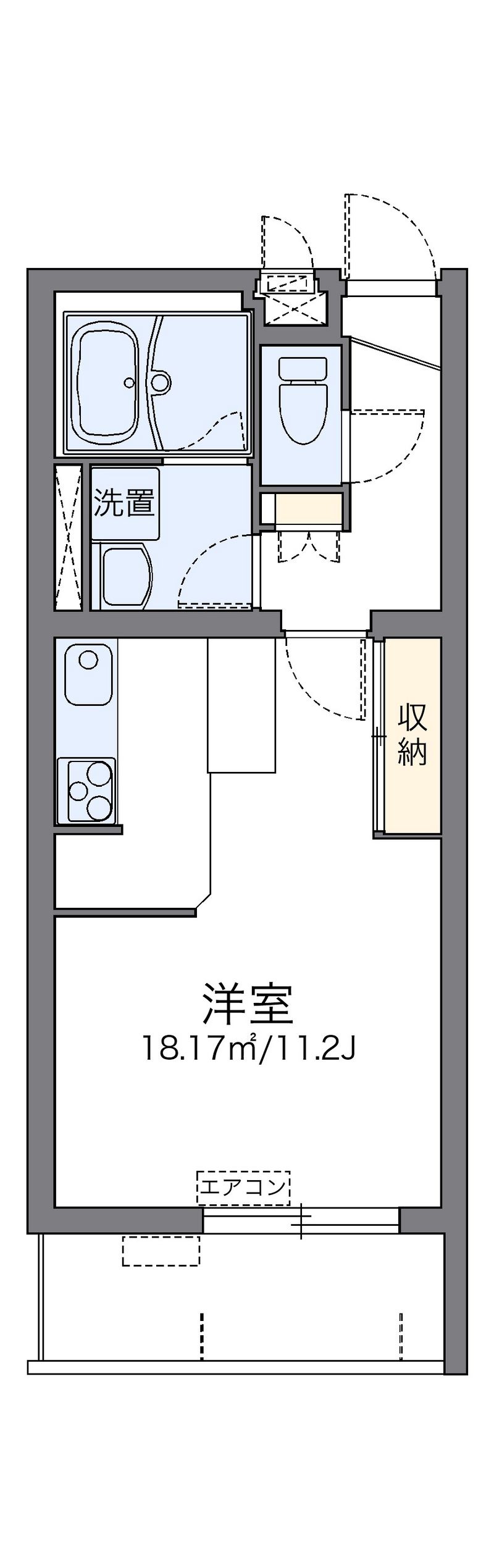 レオネクストハピネス 間取図