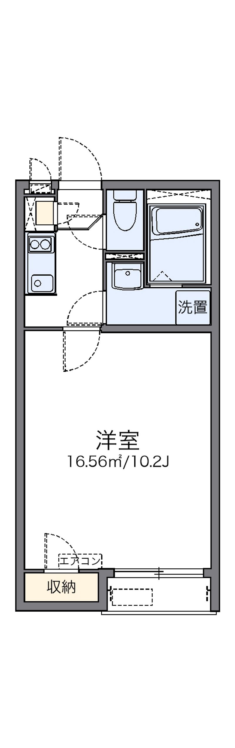 レオネクストアイエフ 間取図