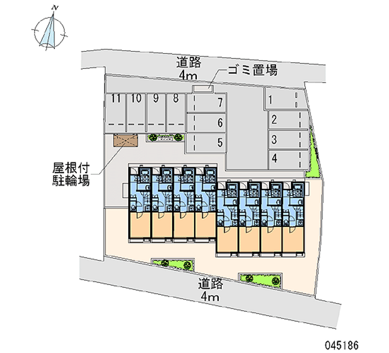 45186月租停车场