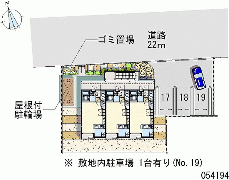 54194月租停車場