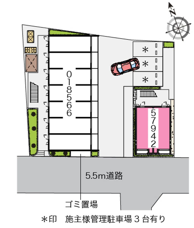クレイノル　レーヴ 配置図