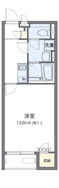 クレイノリベールコート五位堂 間取り図