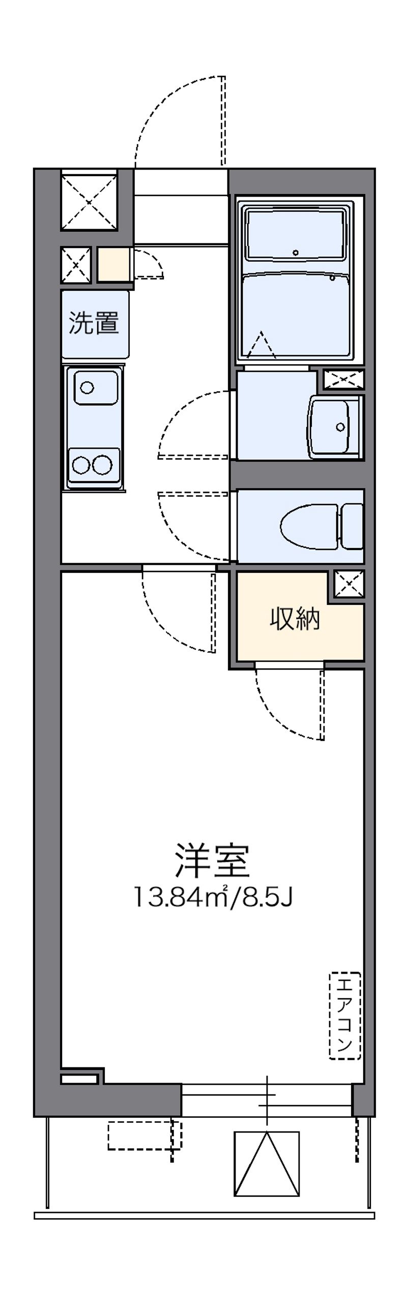 レオネクストｍｉｔｕｙｏｓｈｉ 間取図