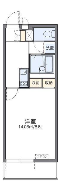 レオネクスト湘南山手館Ｃ 間取り図