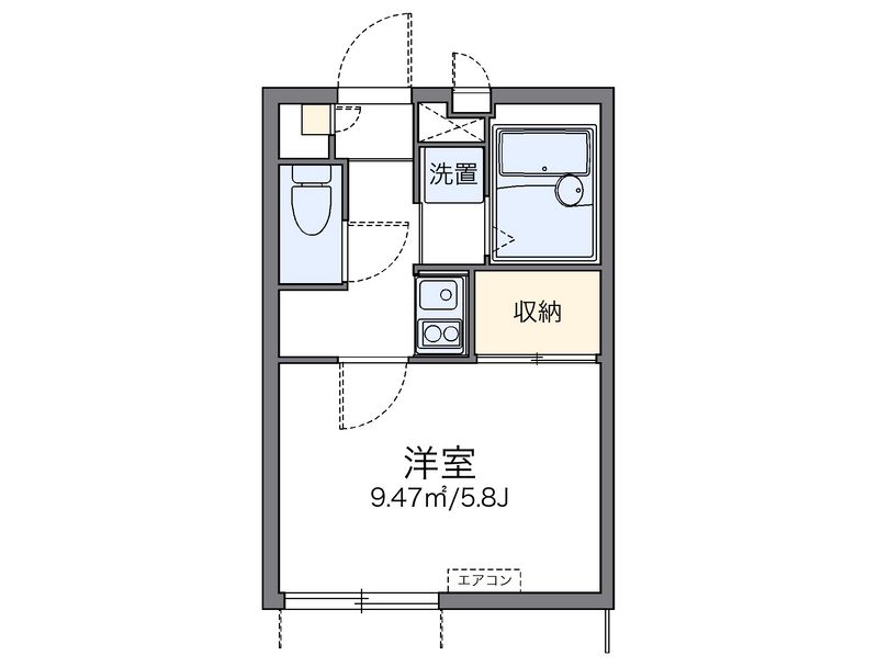 レオパレスＫＡＺＵ 間取り