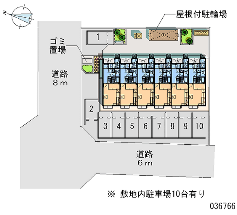 36766 Monthly parking lot