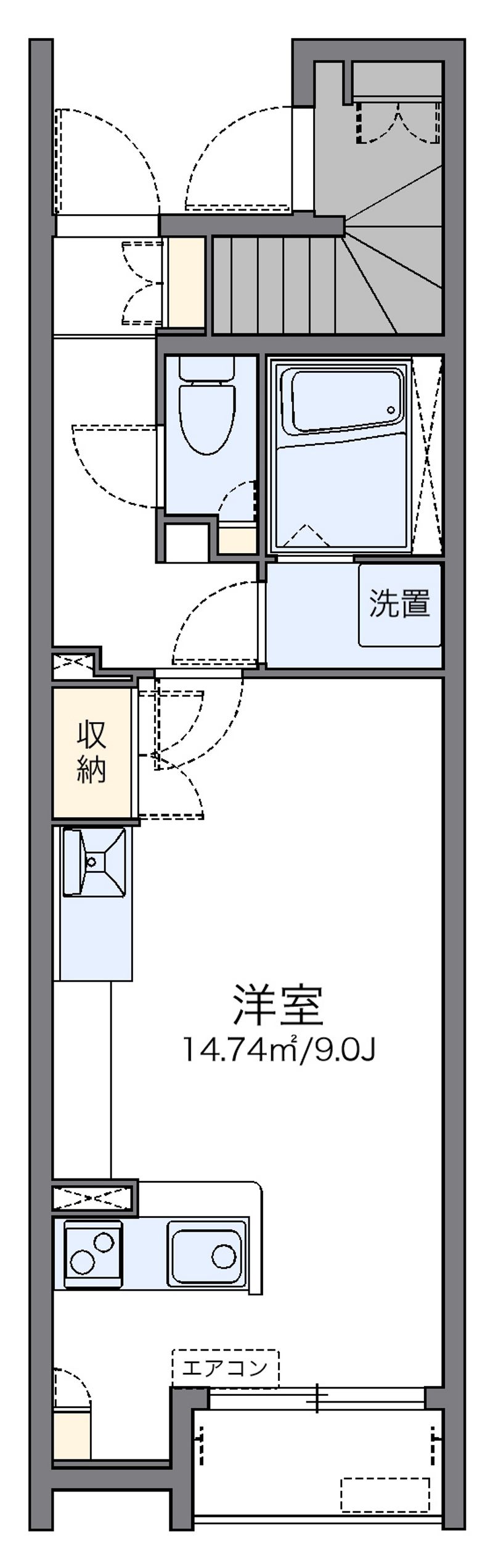 レオネクストセレノ 間取図