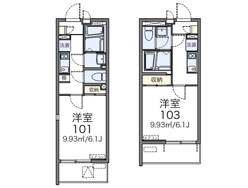 レオネクスト南品川ハイツⅡ 間取り