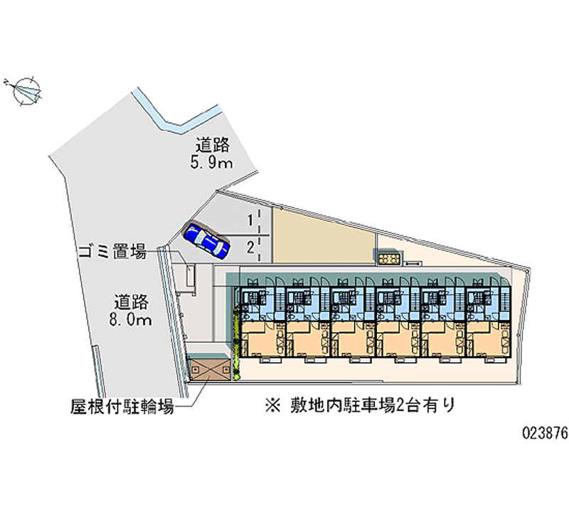 レオパレスコリーヌ 共用部分
