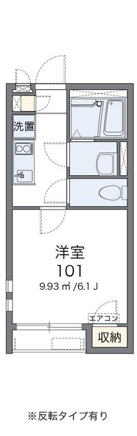 クレイノ加山荘 間取図