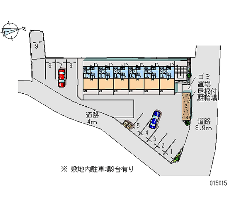 レオパレスＶｉｌｌａ 月極駐車場