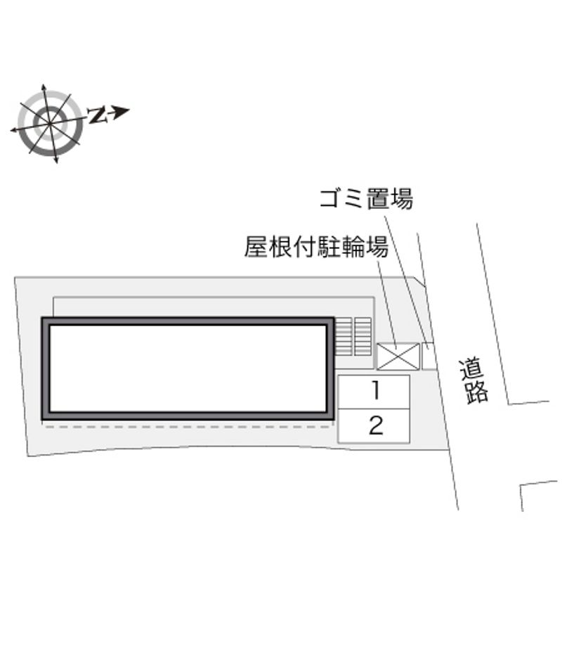 レオパレスドリーム甲東園 配置図