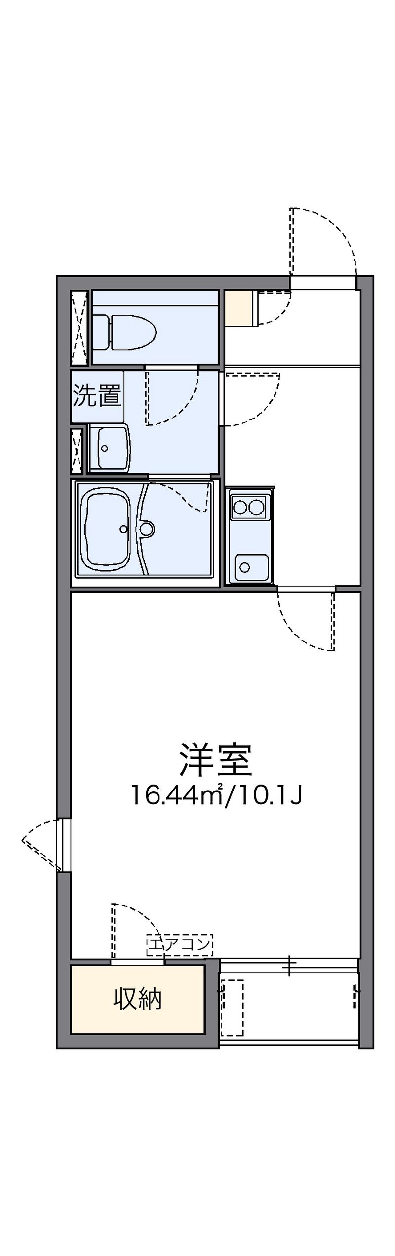 レオネクストグランシャリオ嵐山 間取図