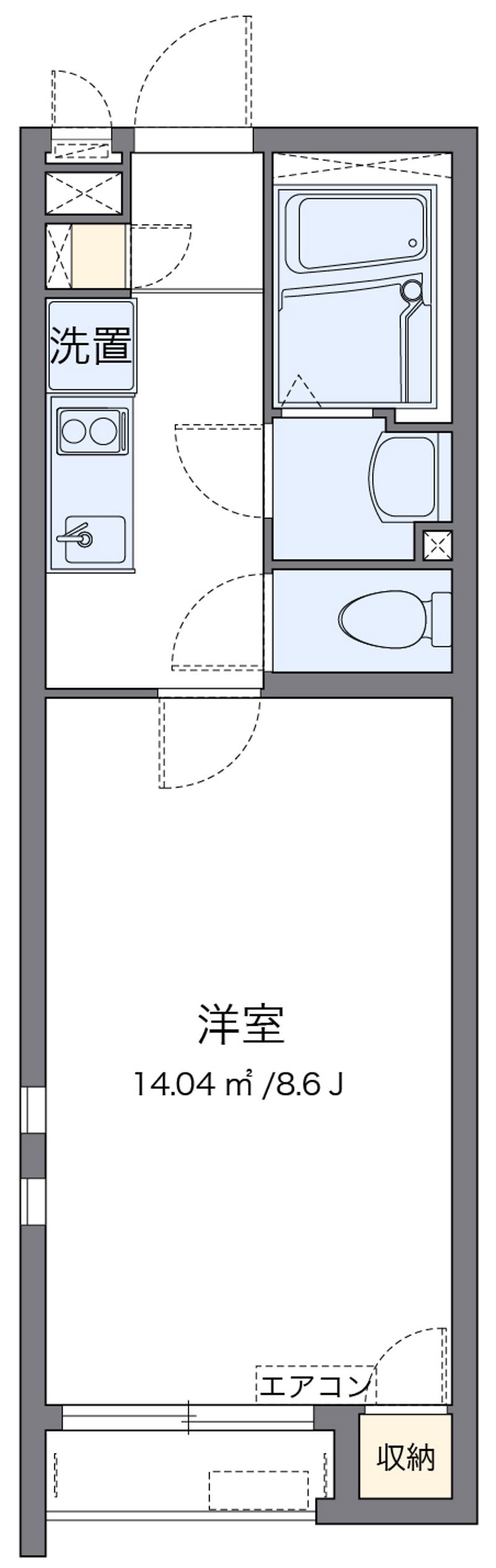 クレイノプレゾン 間取り
