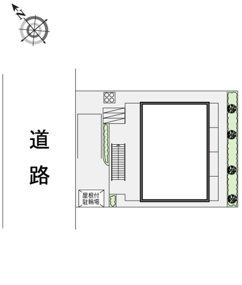 レオパレスＡＬＴＡⅡ 配置図