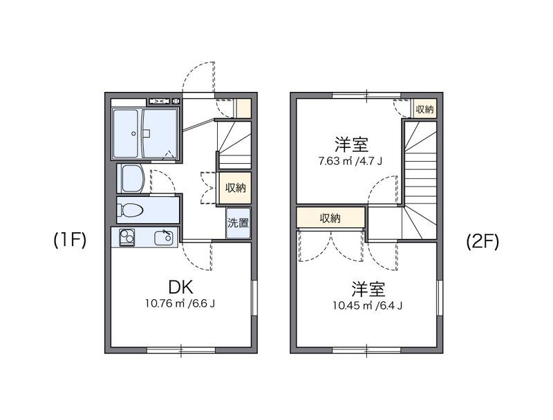 レオパレスＹ 間取図