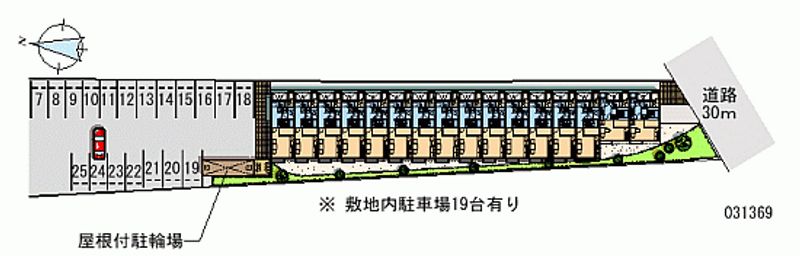 レオパレス前浜 月極駐車場