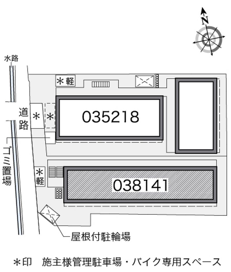 レオパレス銀河 配置図