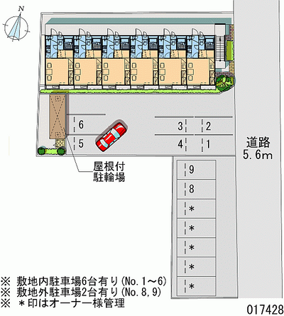 17428 Monthly parking lot