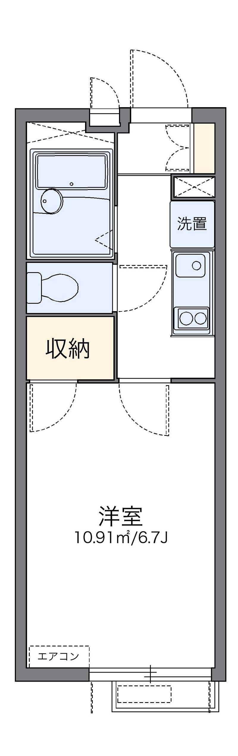 レオパレスＴ＆Ｔ 間取図