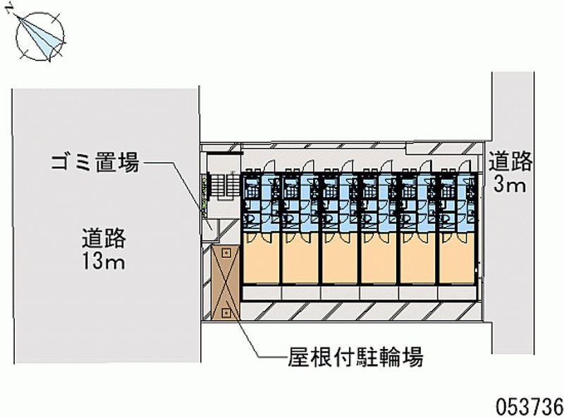 レオネクストクレール長田 区画図
