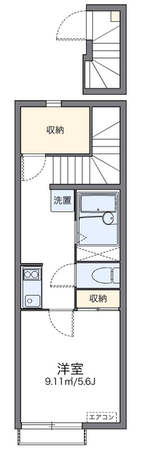 レオネクストツインコートⅠ 間取り図