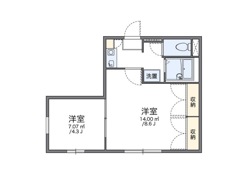 leopalace Liberty 1 평면도