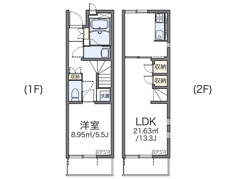 レオネクストＲＥＮ 間取図