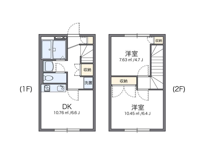 レオパレスＭ 間取図