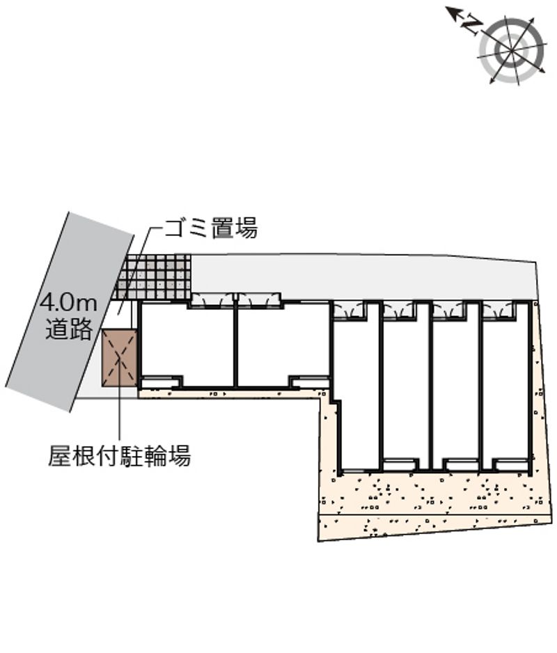 クレイノルーチェ　ガジン 配置図